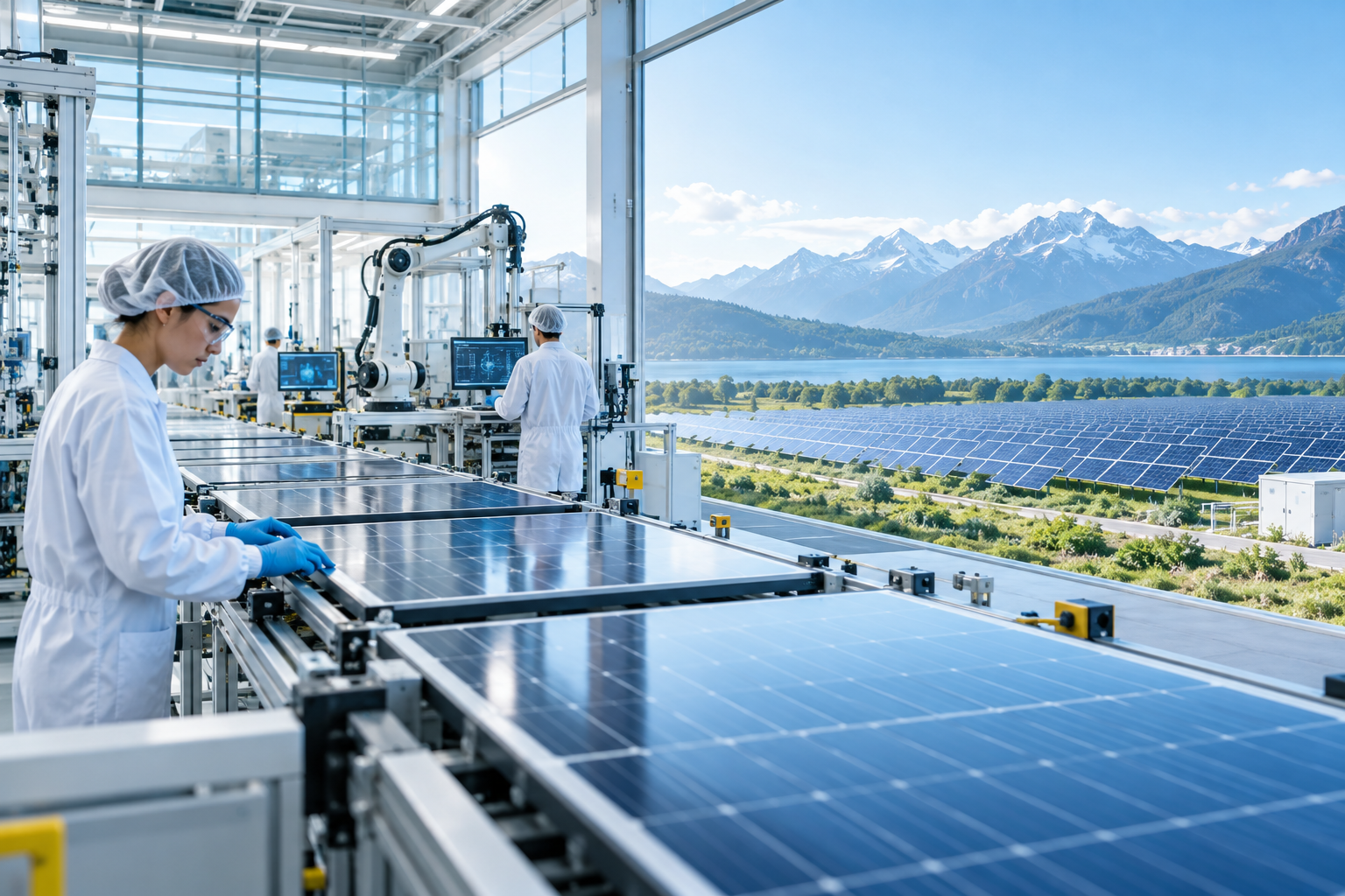 Renewable energy manufacturing · Trina Solar